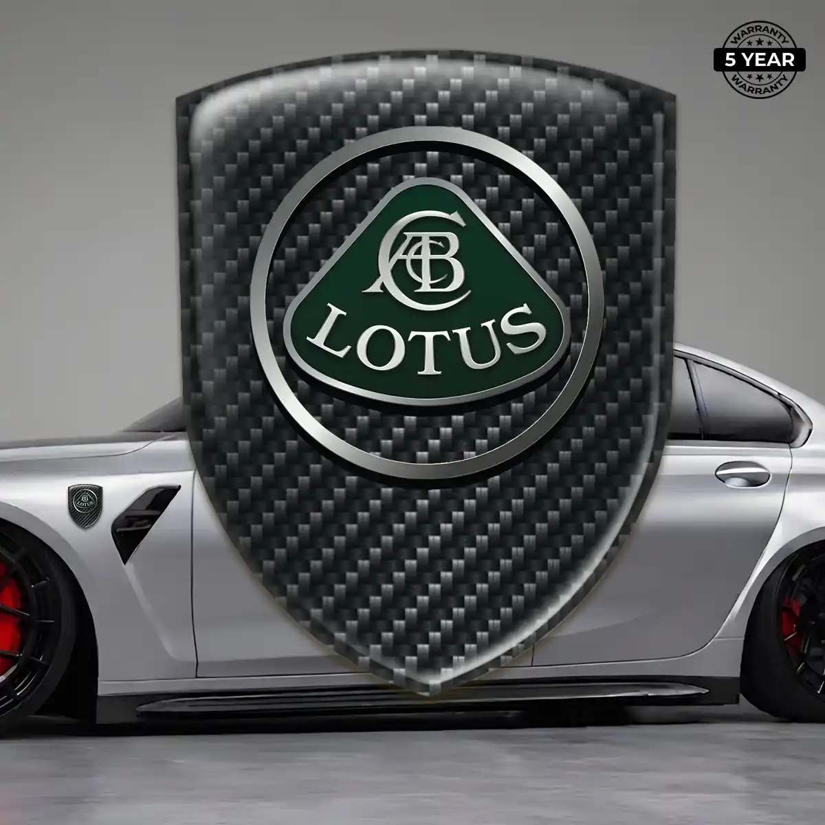 Lotus Emblem Badge Superior Craft