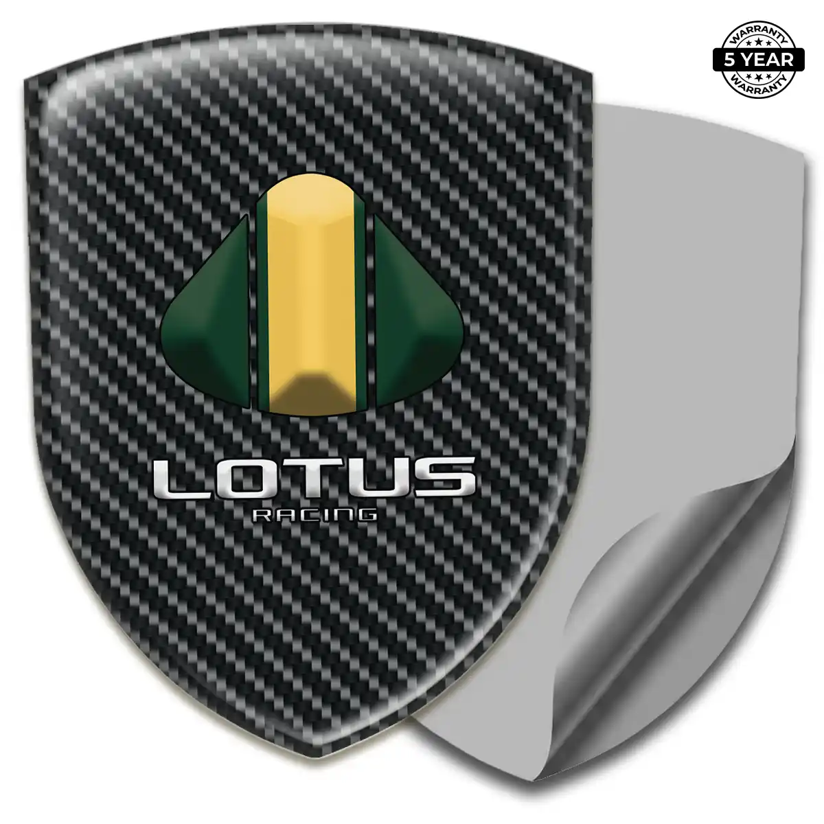 Lotus Emblem Crest Exterior Luxe