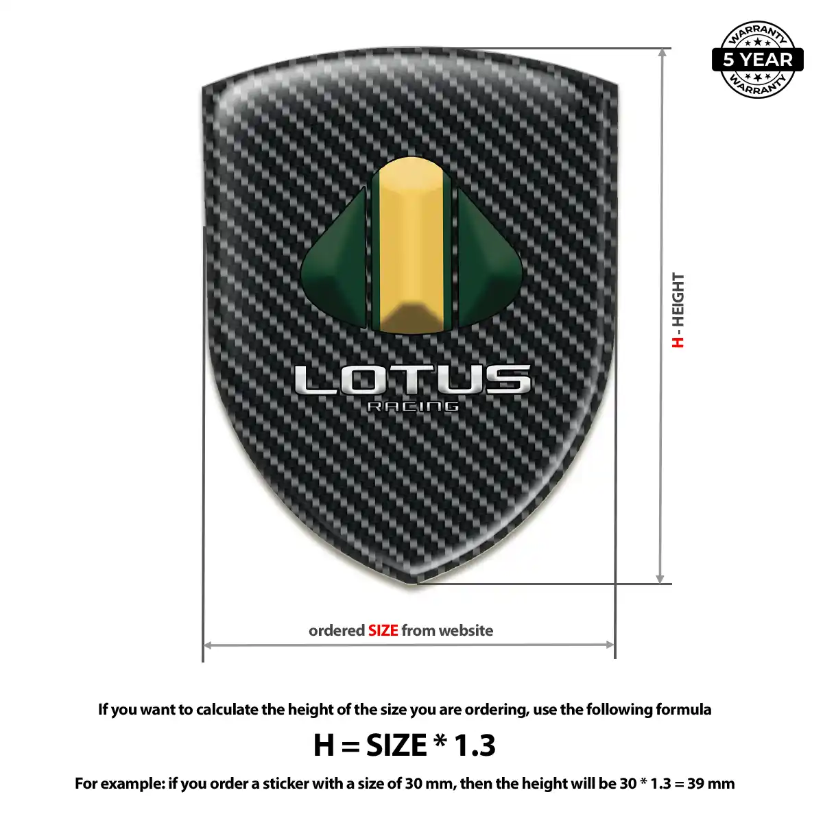 Lotus Emblem Crest Exterior Luxe