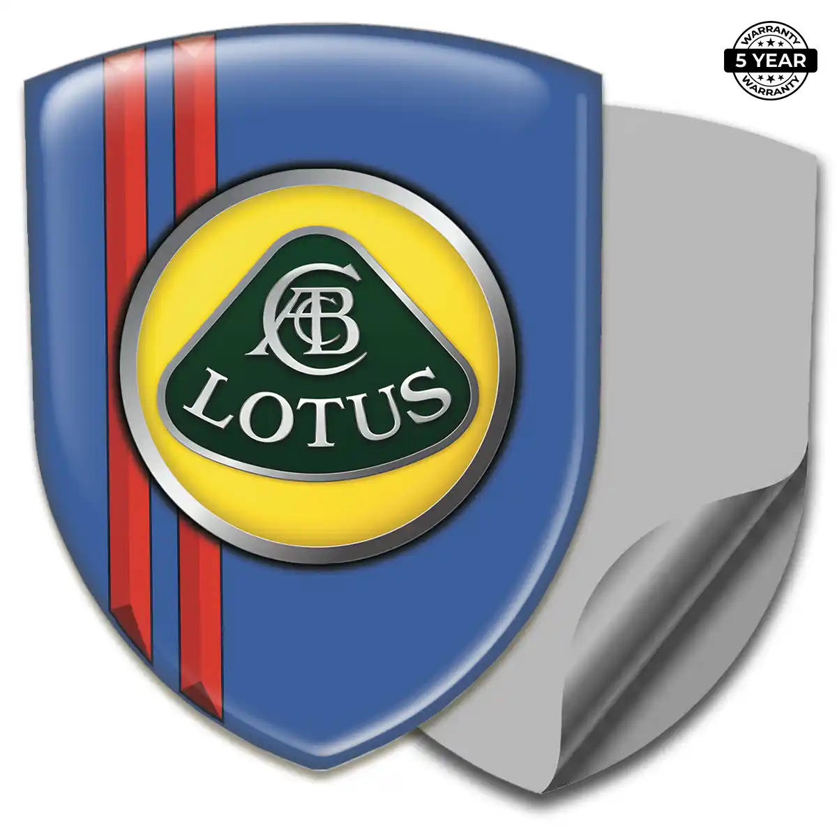 Lotus Emblem Crest Premium Dome