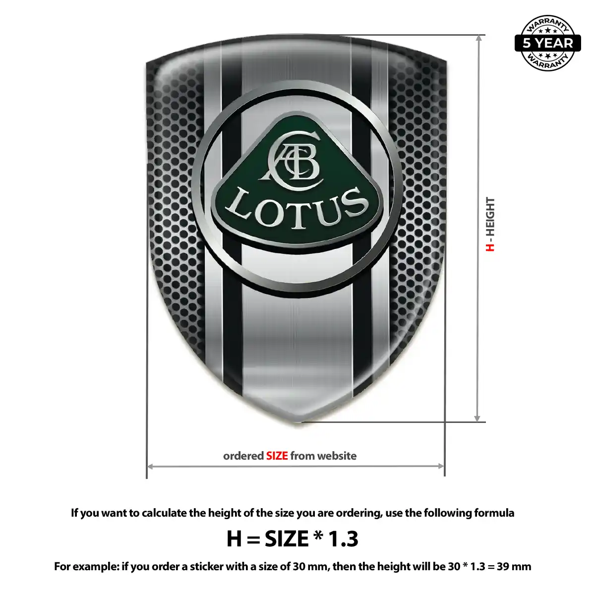 Lotus Emblem Crest Prestige Line