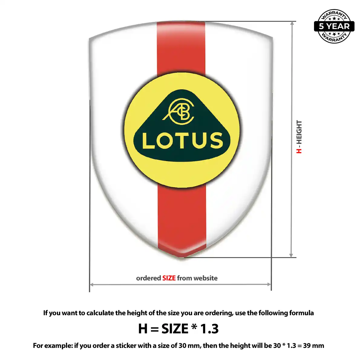 Lotus Emblem Crest Prime Quality
