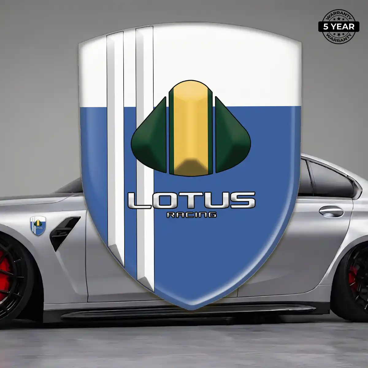 Lotus Emblem Crest Refined Design