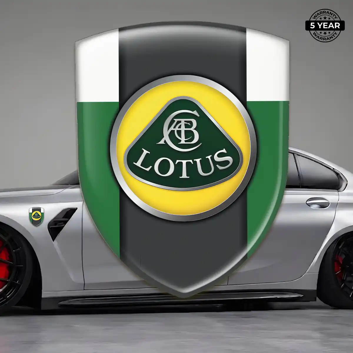 Lotus Emblem Crest Resin Elite