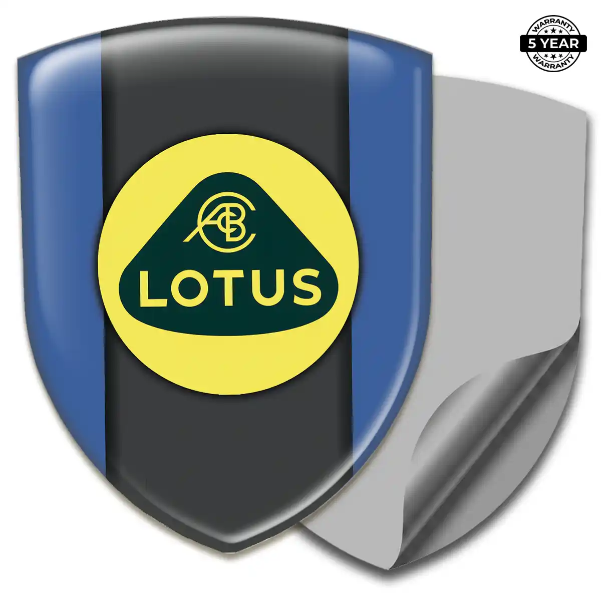 Lotus Emblem Crest Resin Luxe
