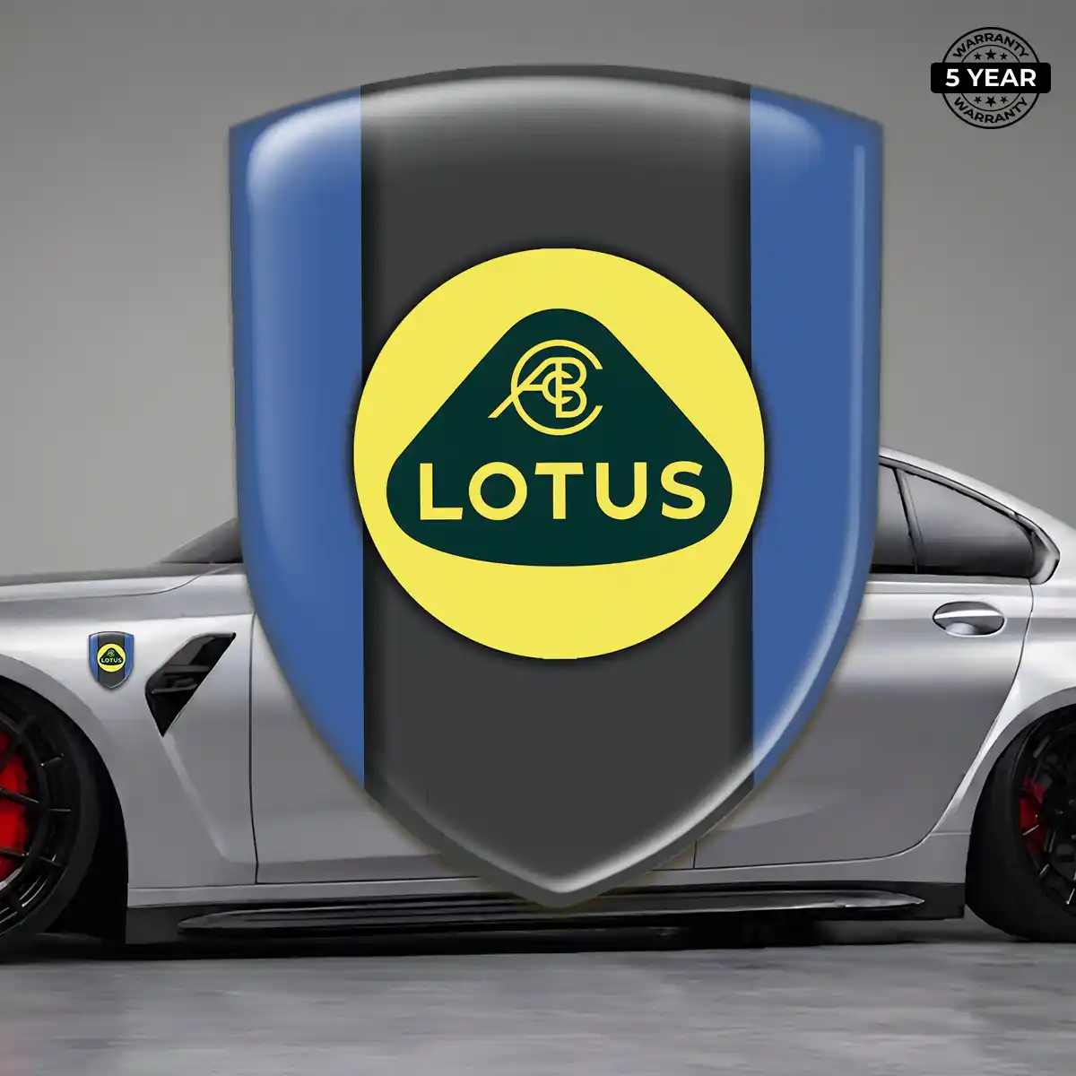 Lotus Emblem Crest Resin Luxe