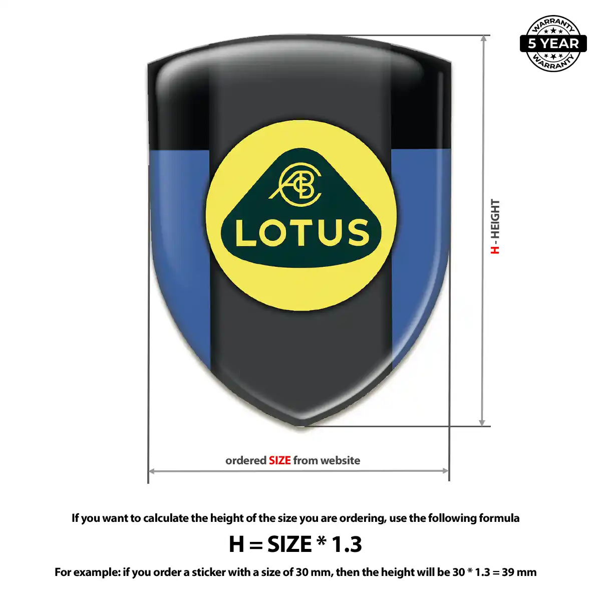 Lotus Emblem Crest Signature Grade