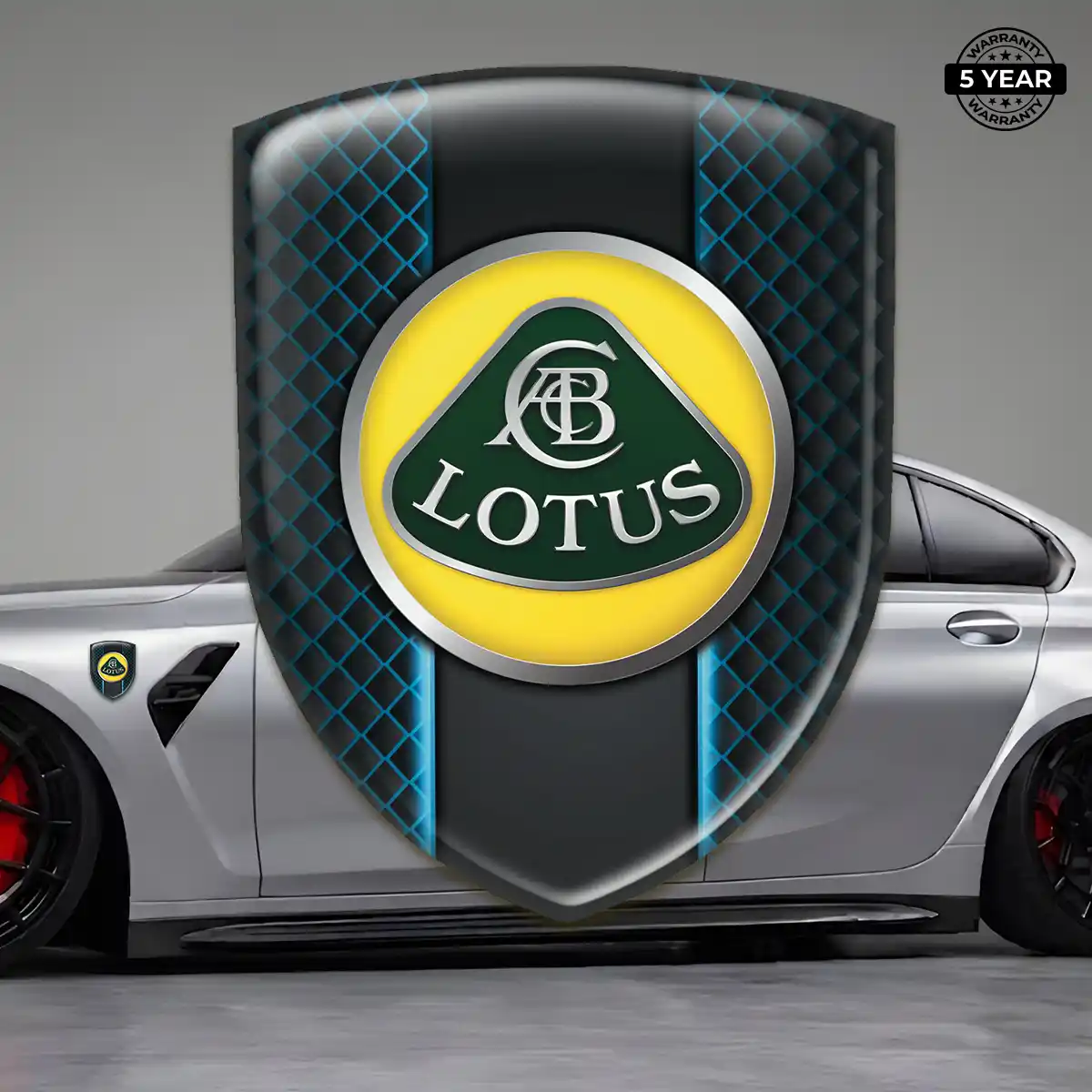 Lotus Emblem Domed Badge Deluxe Edition