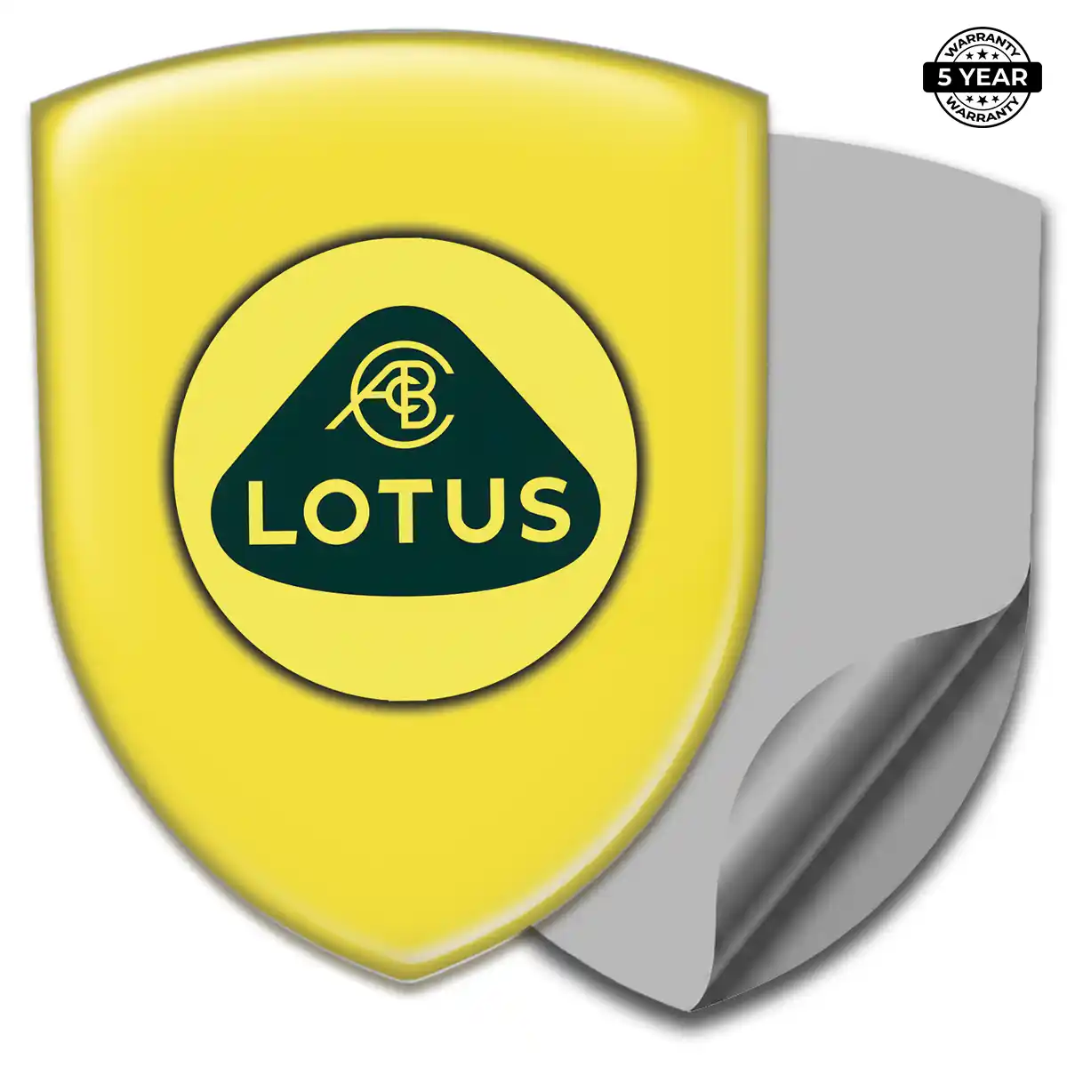 Lotus Emblem Domed Badge Exterior Luxe