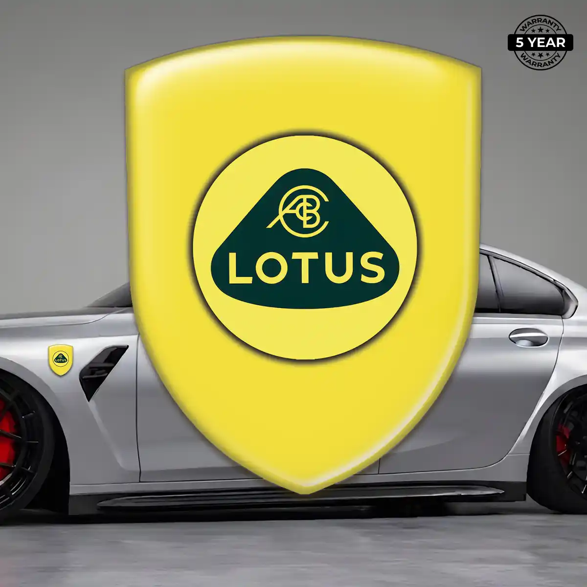 Lotus Emblem Domed Badge Exterior Luxe