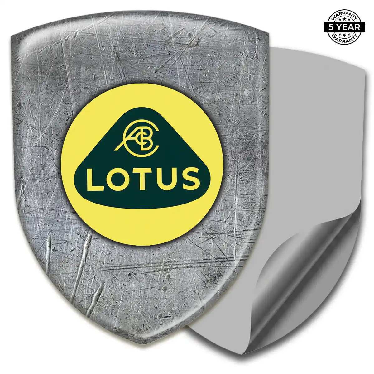Lotus Emblem Domed Badge Interior Luxe