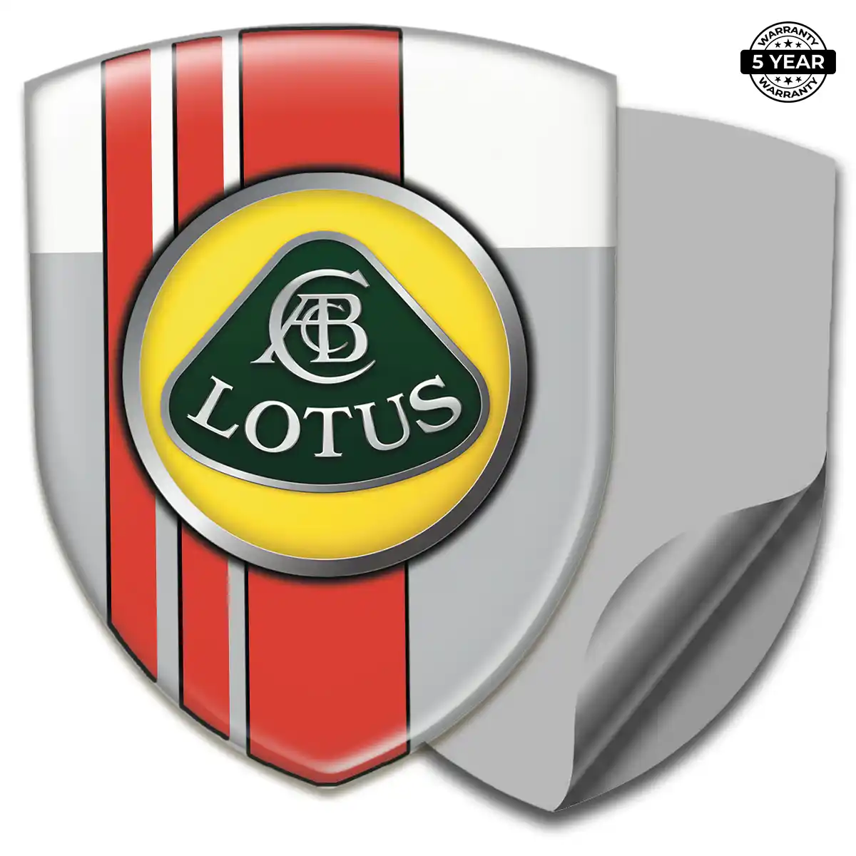 Lotus Emblem Logo Badge Cabin Style
