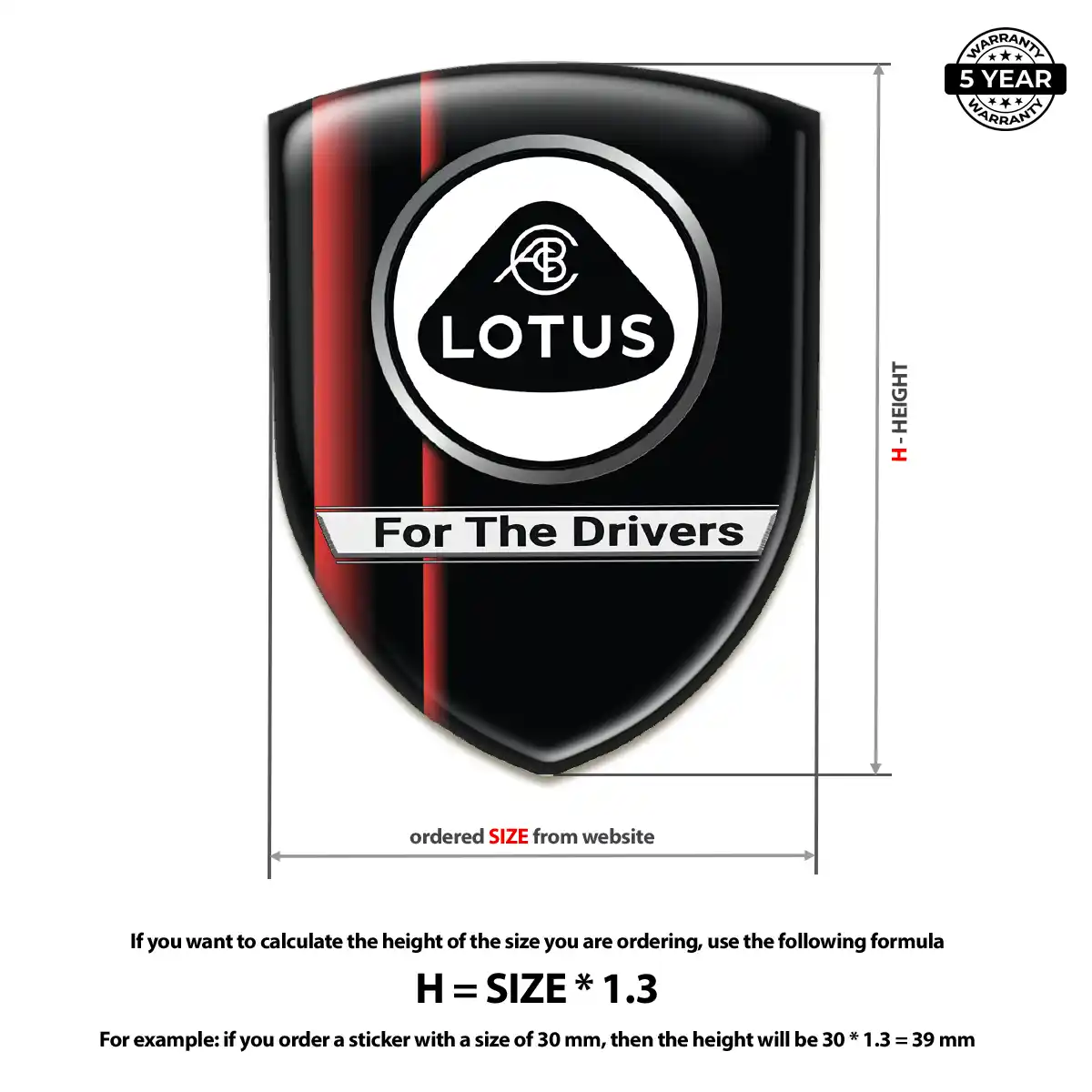 Lotus Emblem Logo Badge Elite Edition