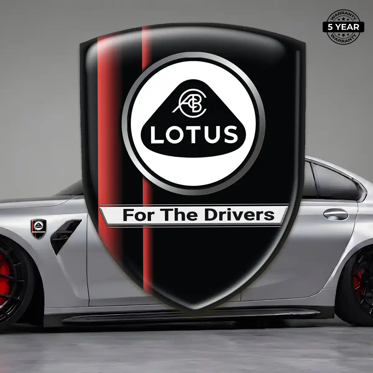 Lotus Emblem Logo Badge Elite Edition