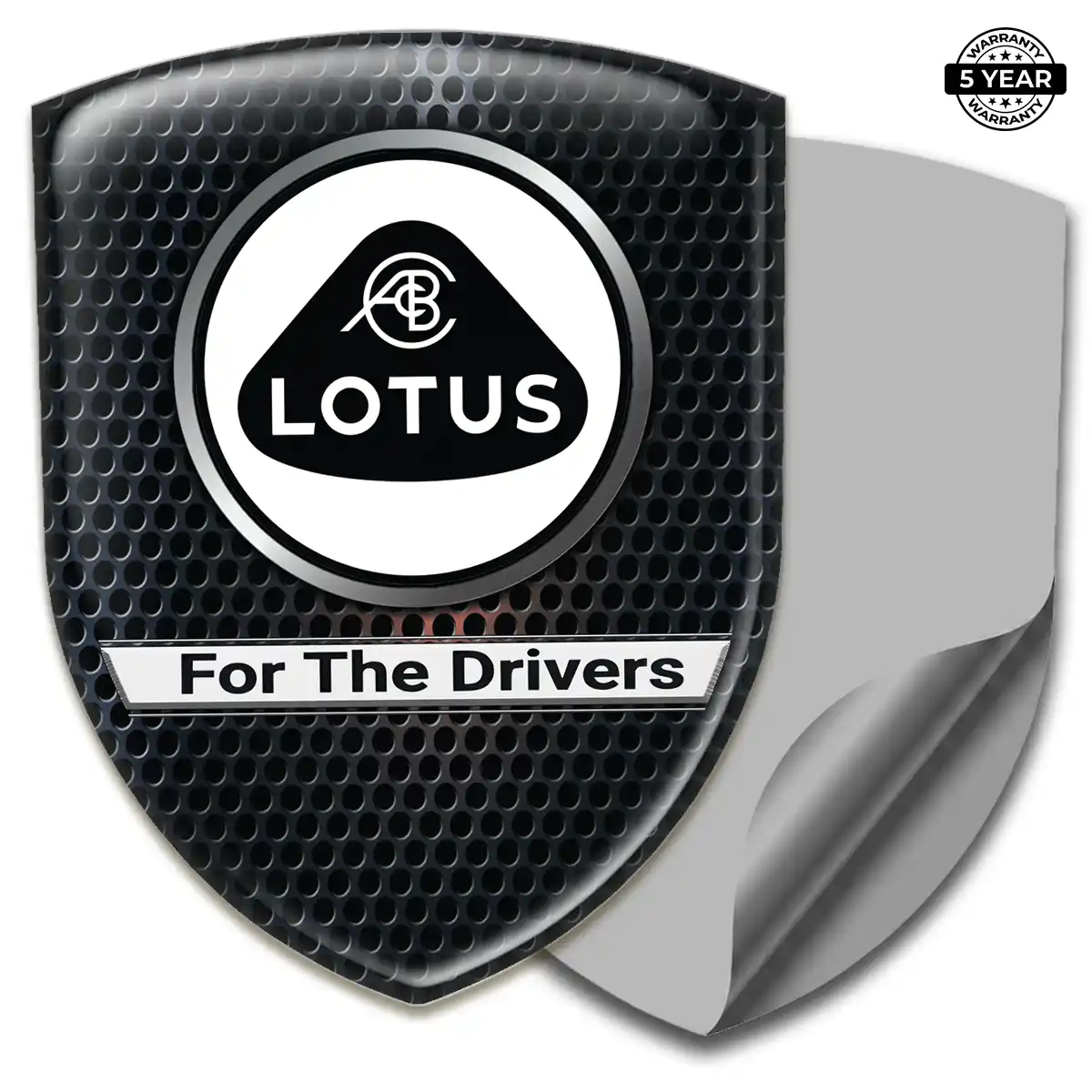 Lotus Emblem Logo Badge Elite Finish