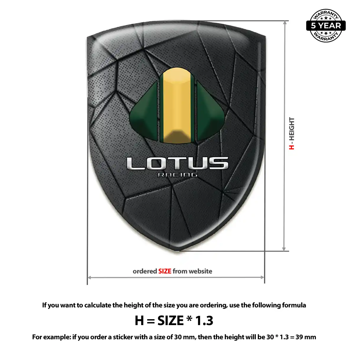 Lotus Emblem Logo Badge Noble Edition