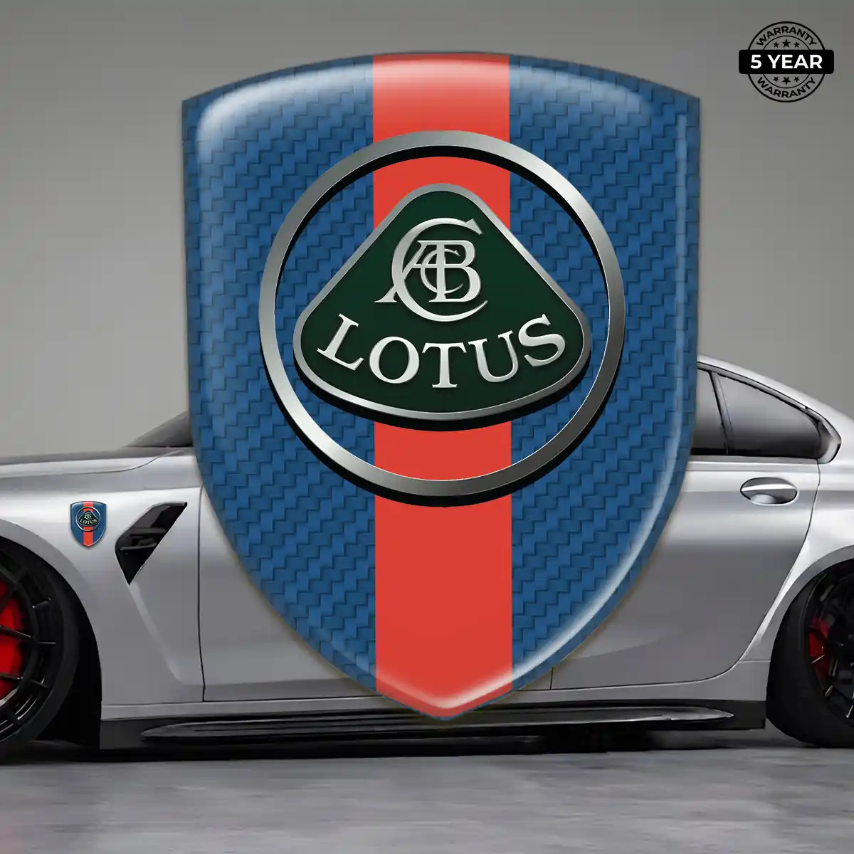 Lotus Emblem Logo Badge Outer Style