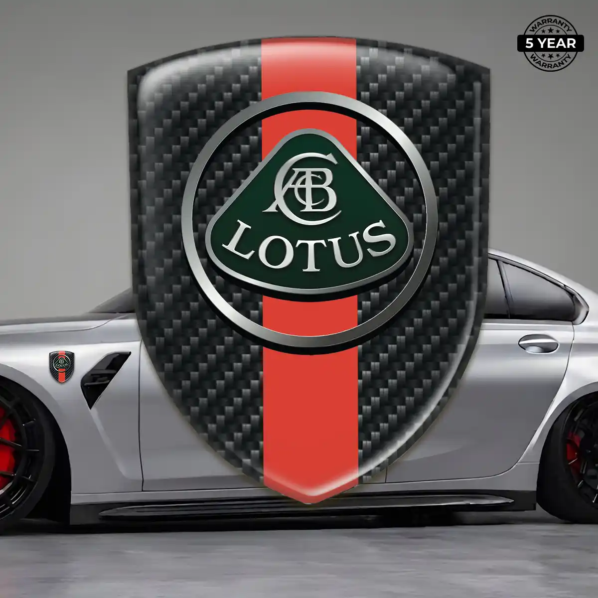 Lotus Emblem Logo Badge Prestige Line