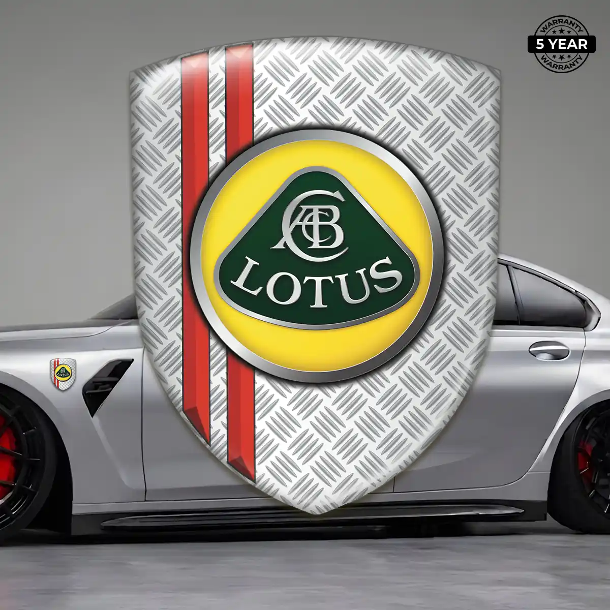 Lotus Emblem Logo Badge Refined Design