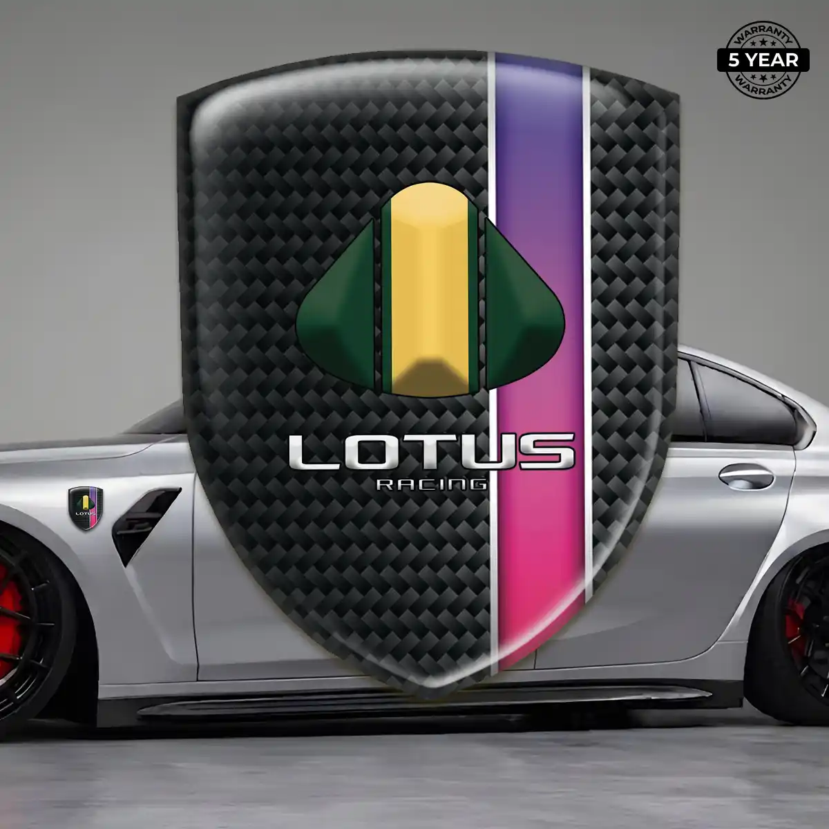 Lotus Emblem Logo Badge Resin Elite