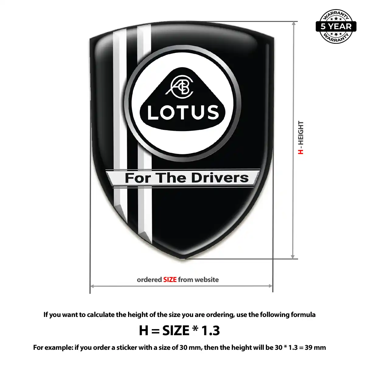 Lotus Emblem Logo Badge Signature Grade