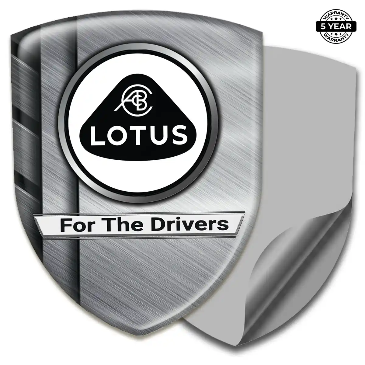 Lotus Emblem Logo Badge Sleek Style