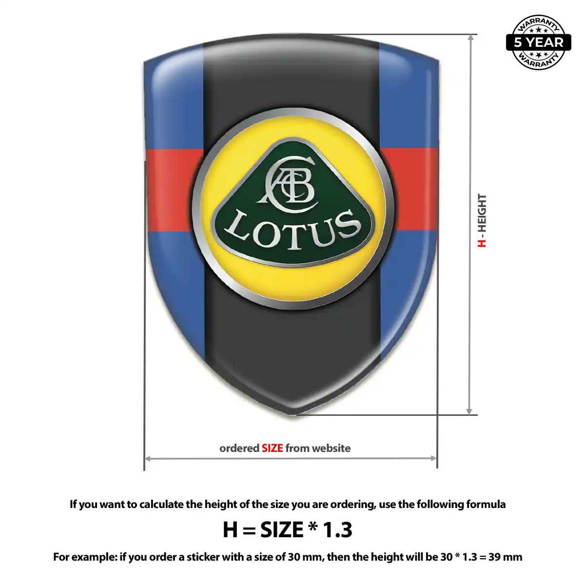 Lotus Emblem Logo Badge Superior Craft