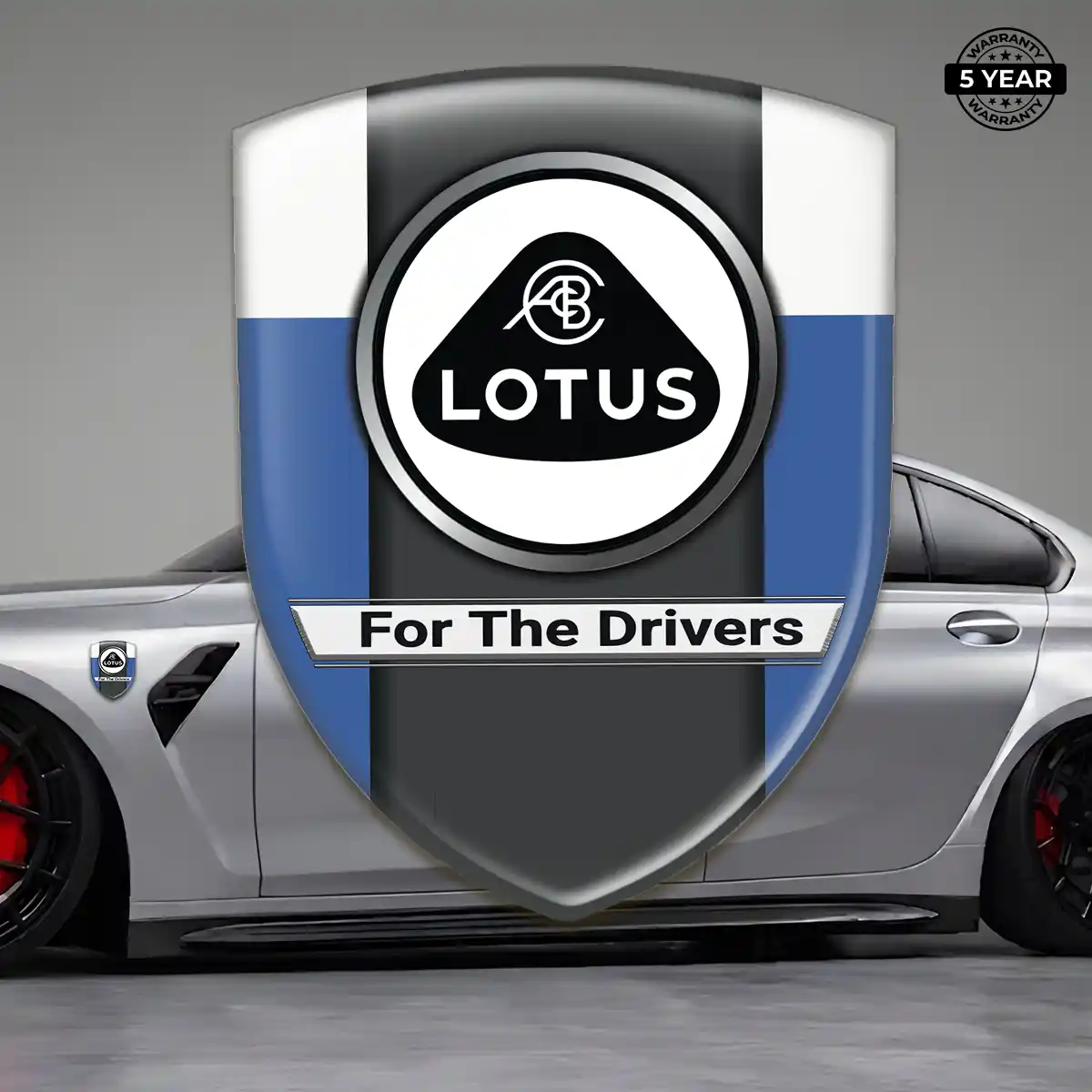 Lotus Emblem Logo Interior Elegance