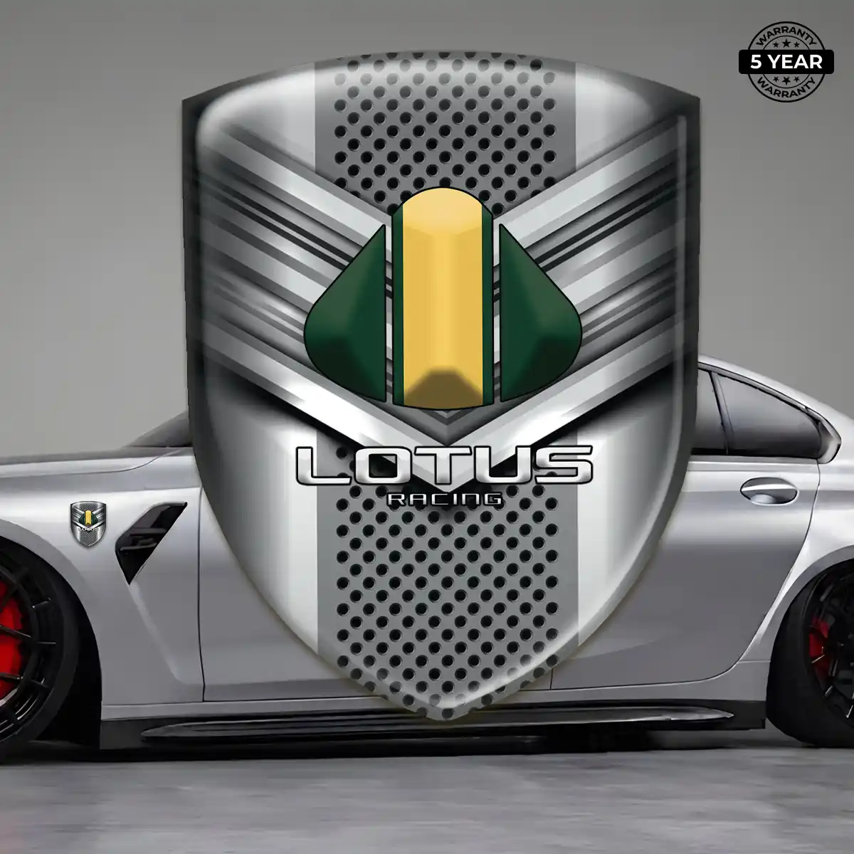 Lotus Emblem Logo Interior Luxe