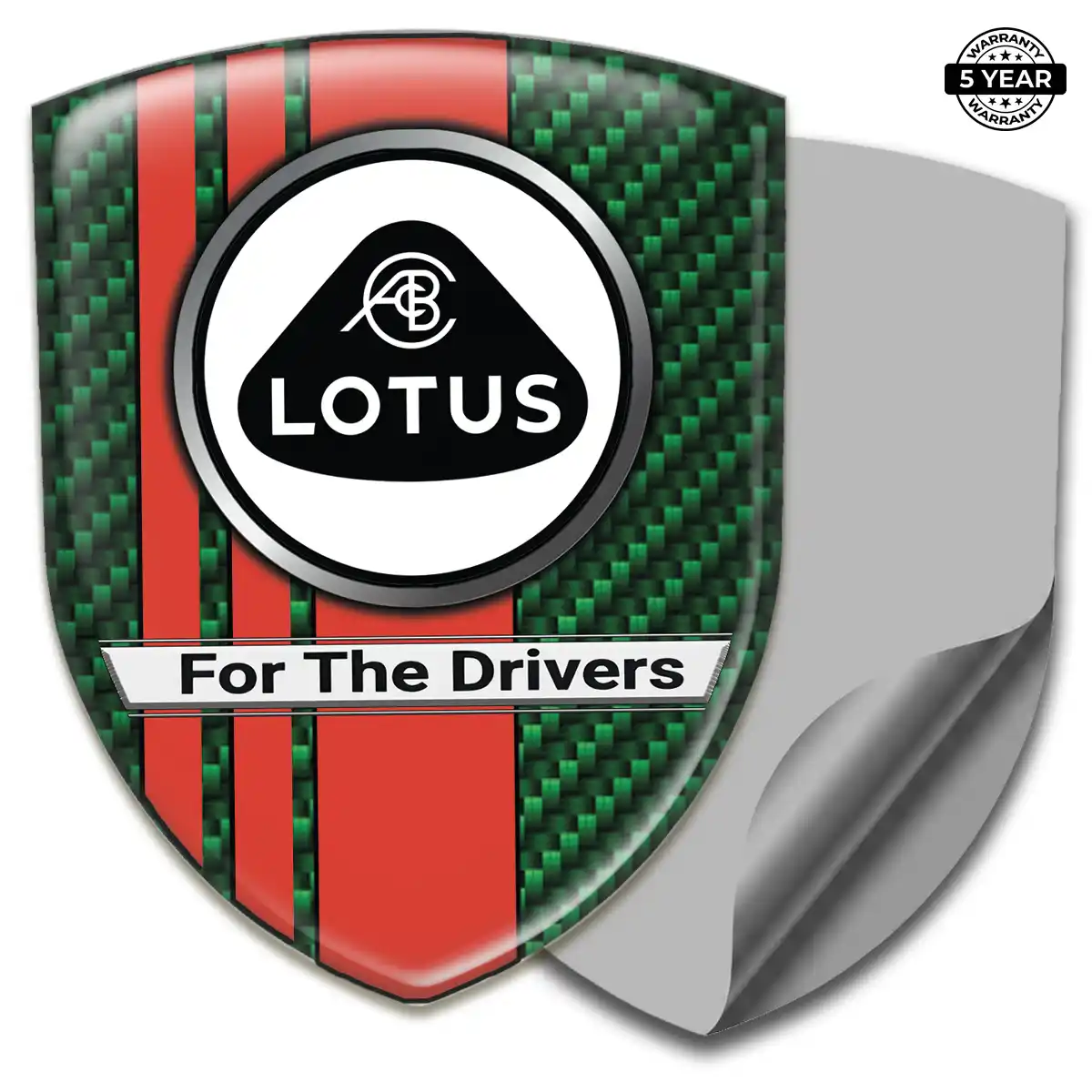 Lotus Emblem Logo Premium Dome
