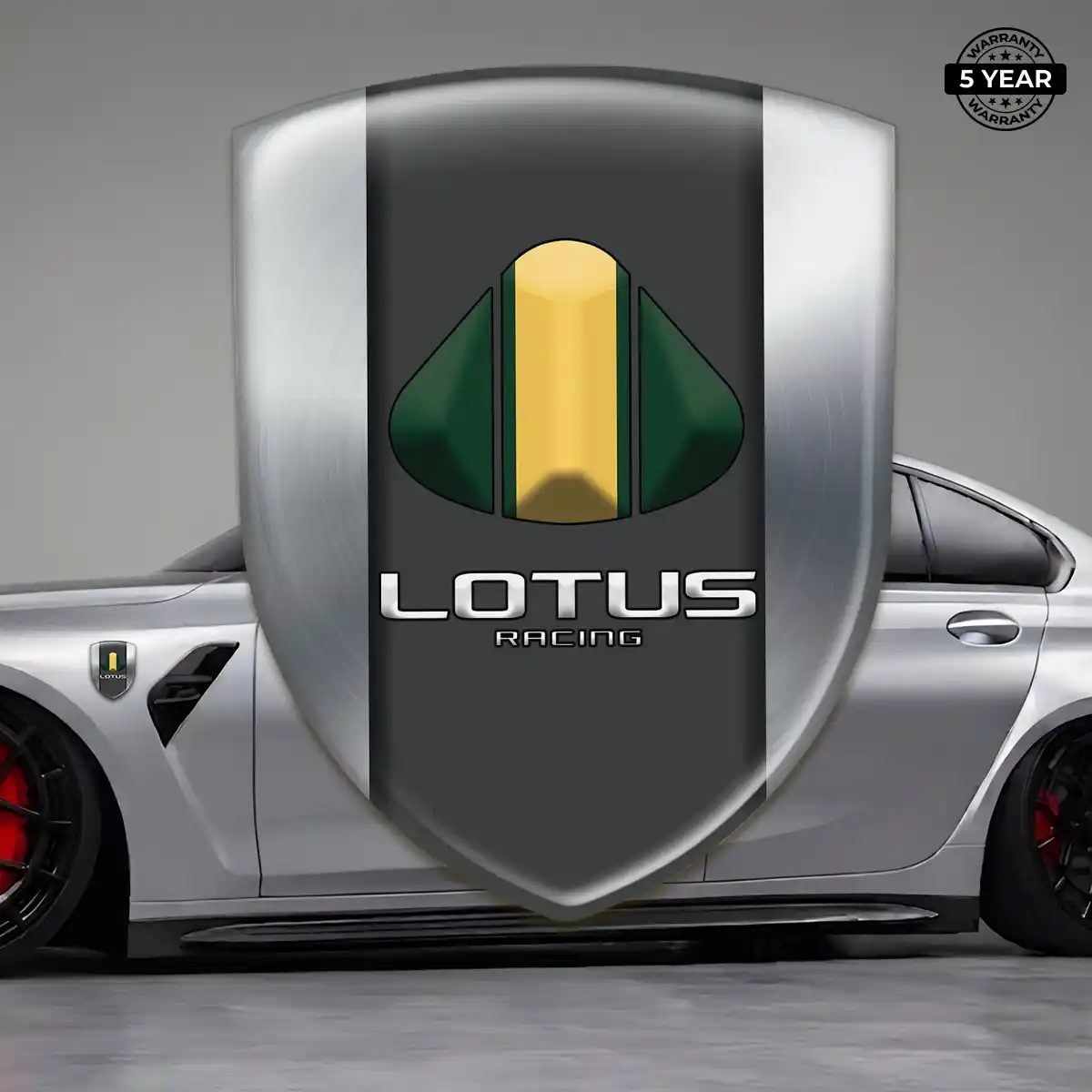 Lotus Emblem Logo Resin Luxe