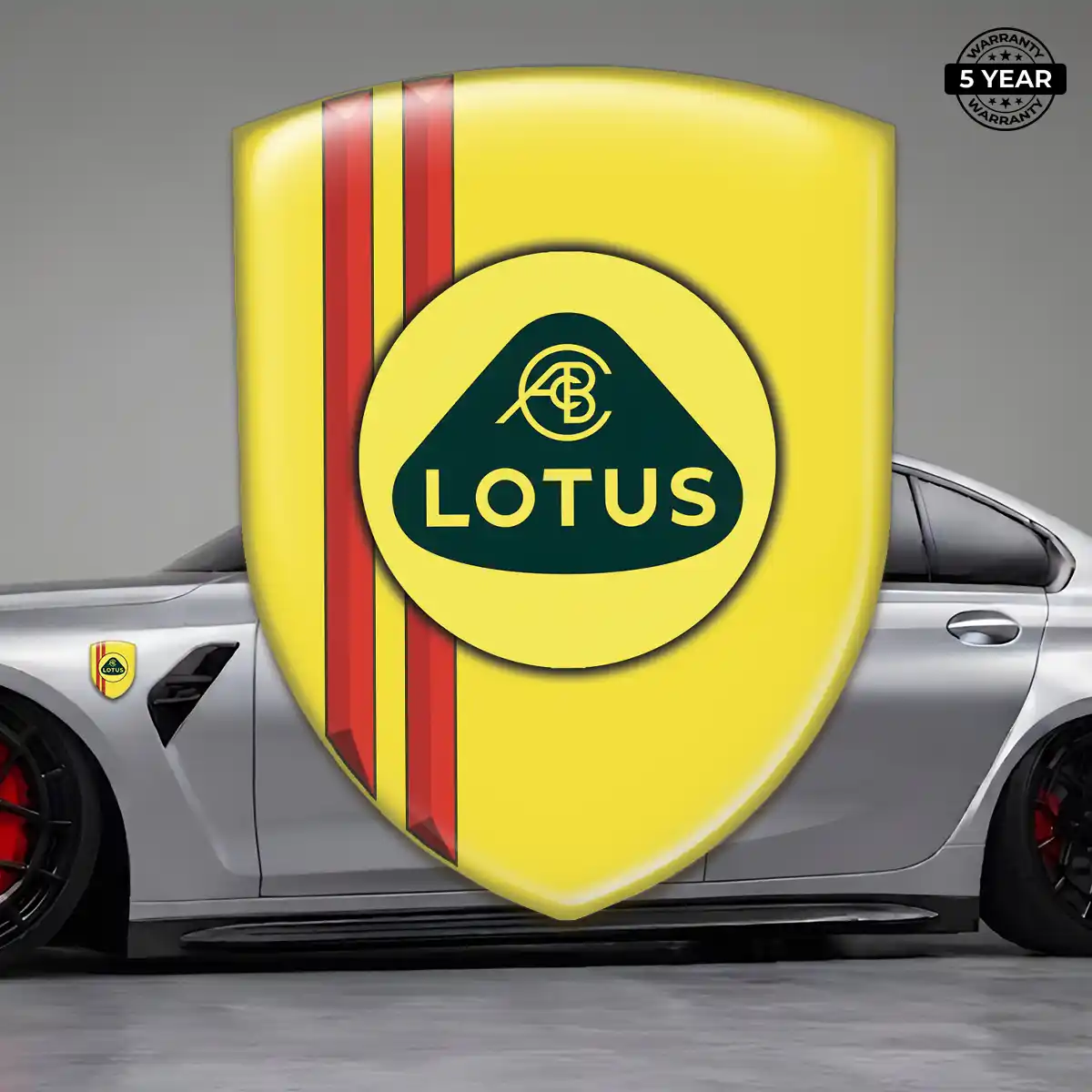 Lotus Emblem Logo Signature Grade