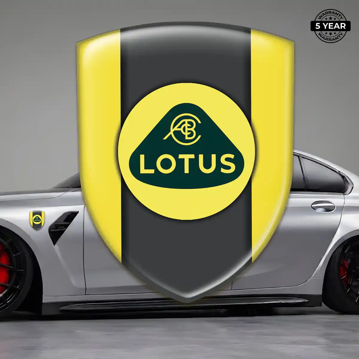 Lotus Emblem Logo Sleek Style