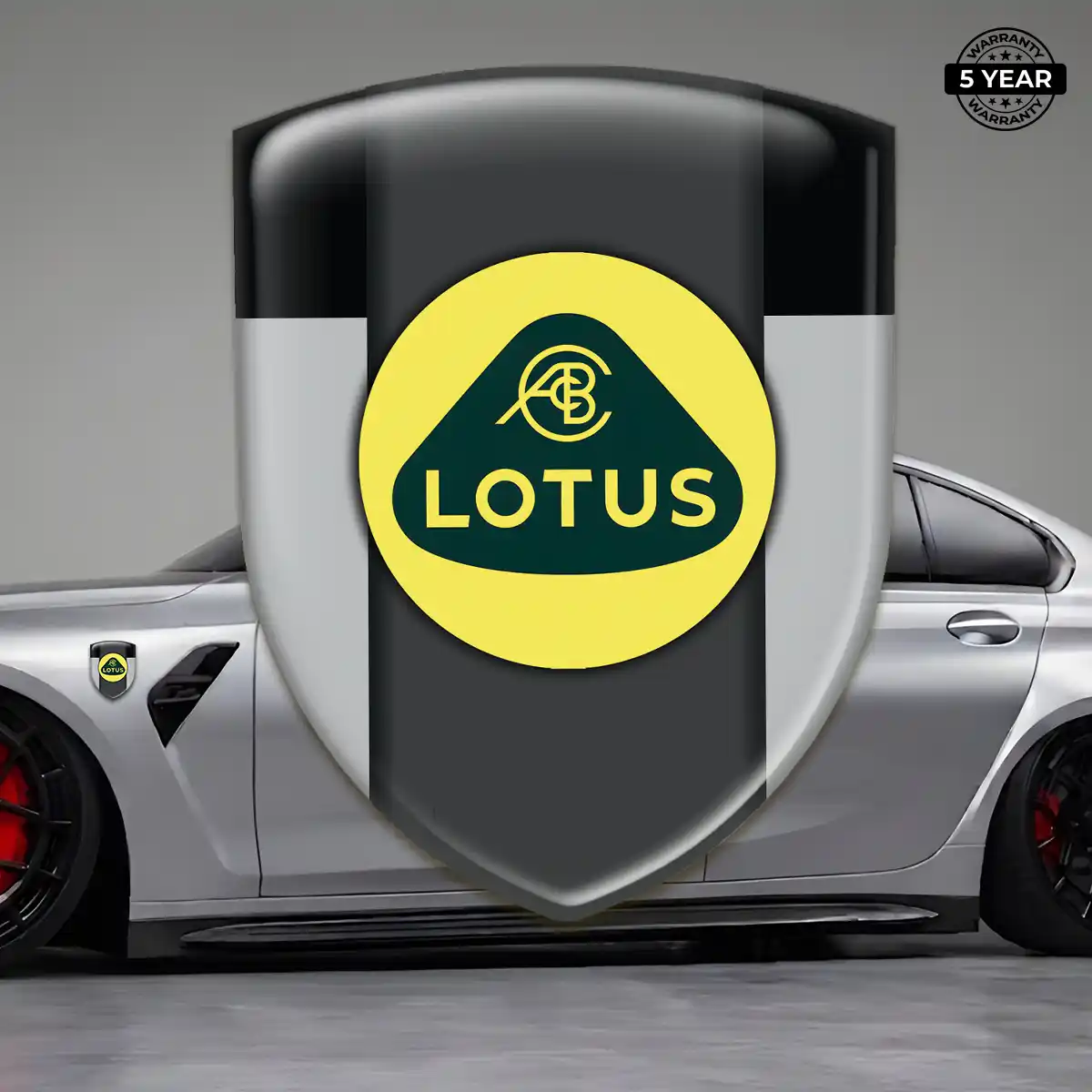 Lotus Emblem Logo Superior Craft