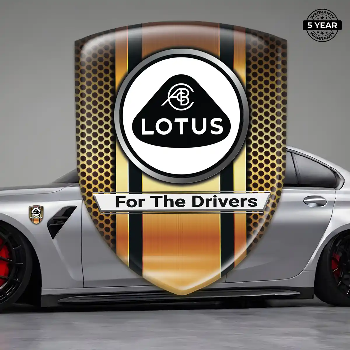 Lotus Emblem Resin Luxe