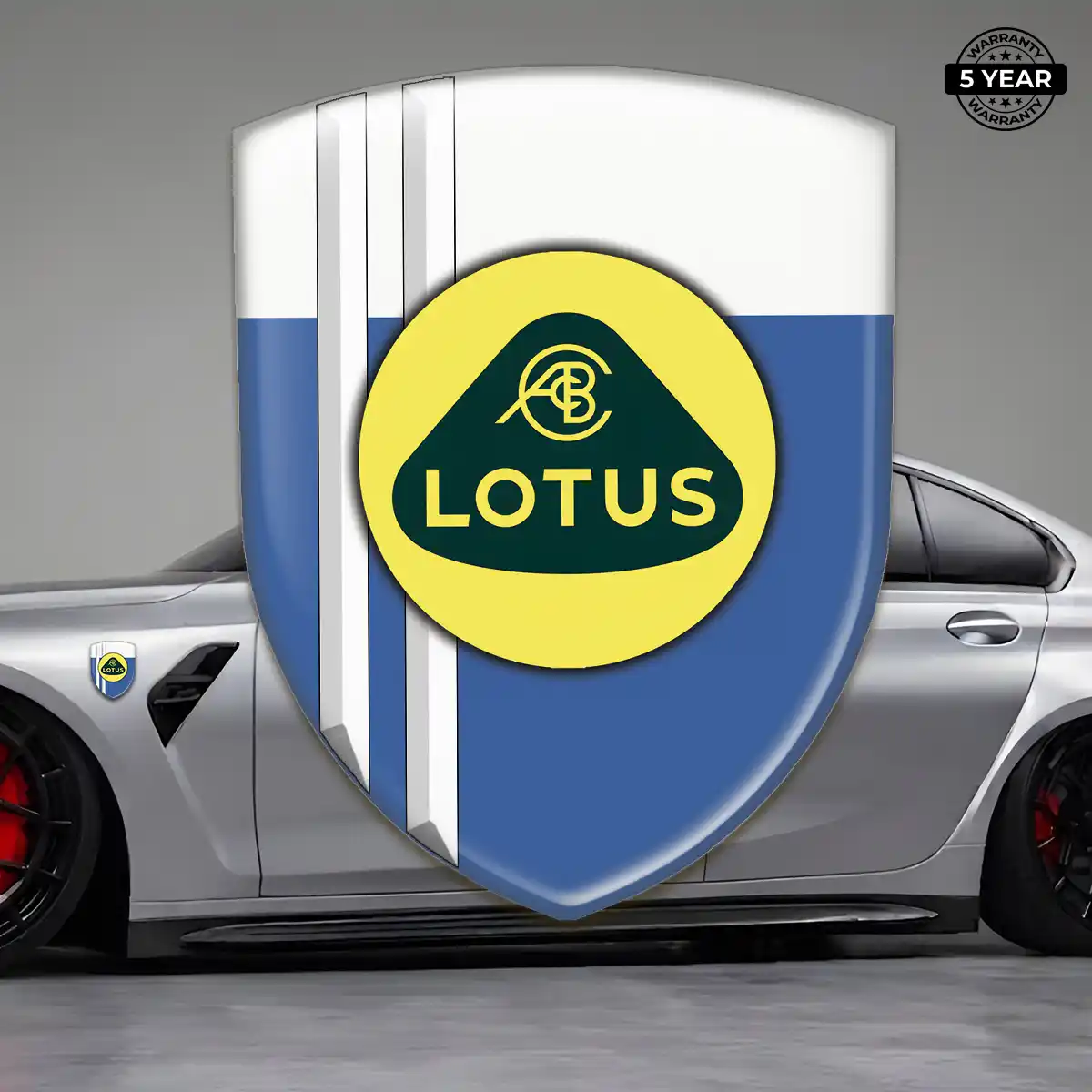 Lotus Emblem Shield Elite Finish