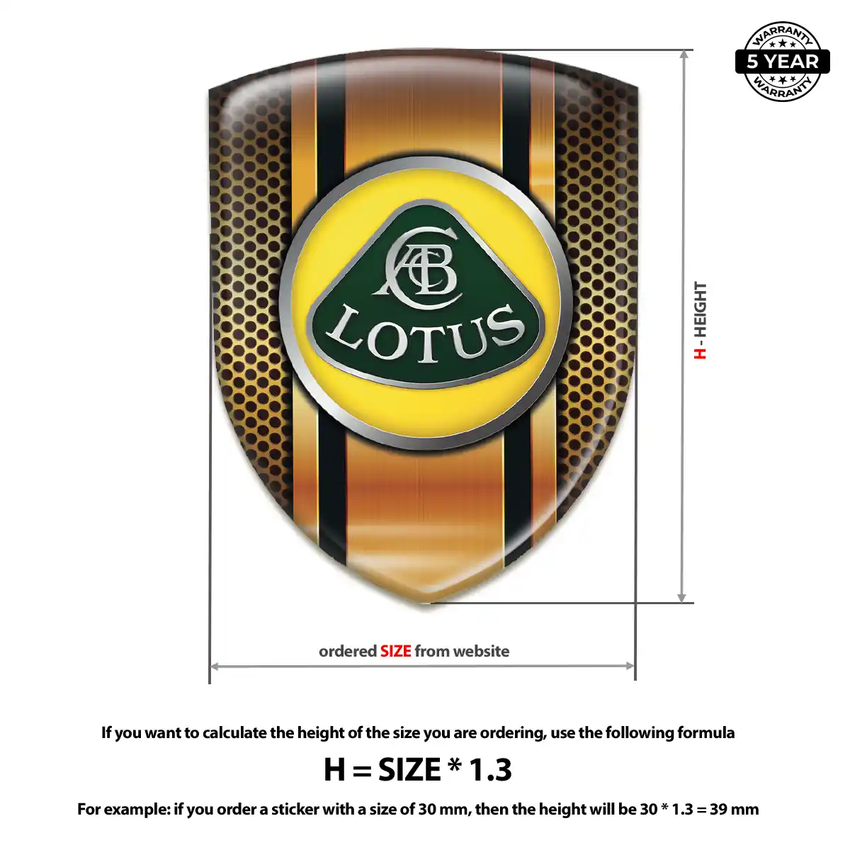 Lotus Emblem Shield Exclusive Series