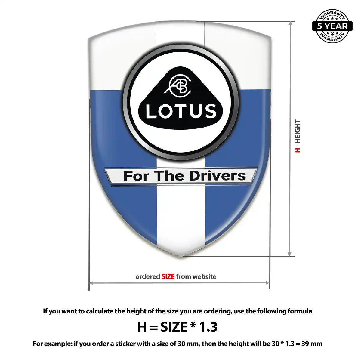 Lotus Emblem Shield Exterior Luxe