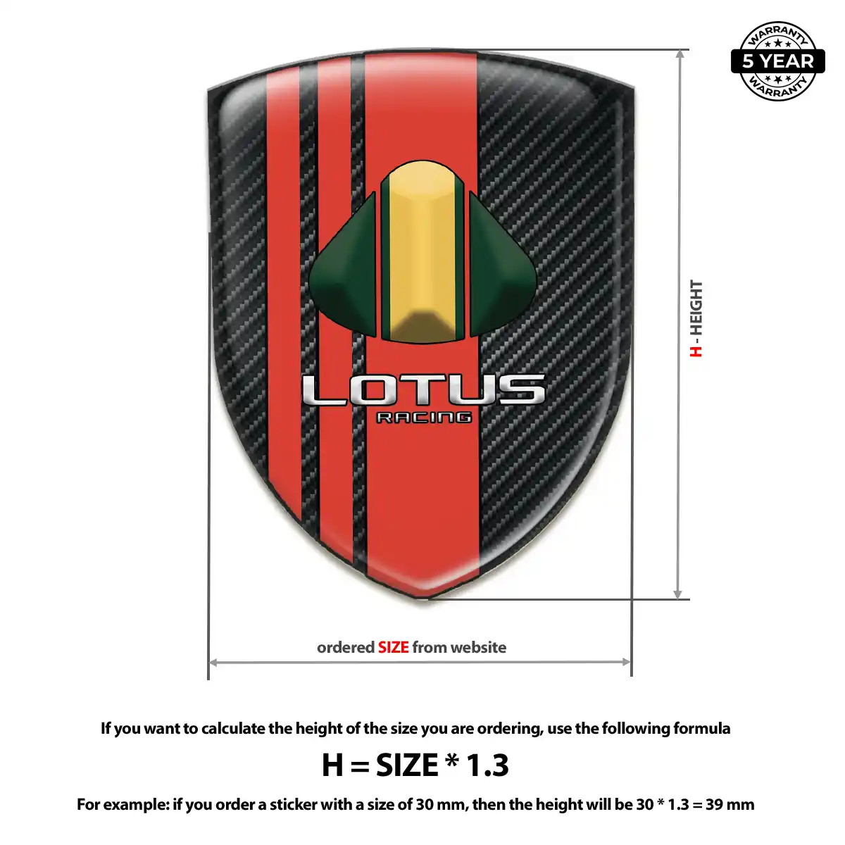 Lotus Emblem Shield Interior Luxe