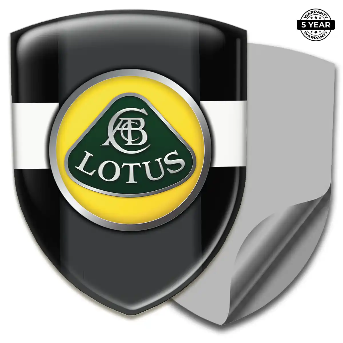 Lotus Emblem Shield Outer Style