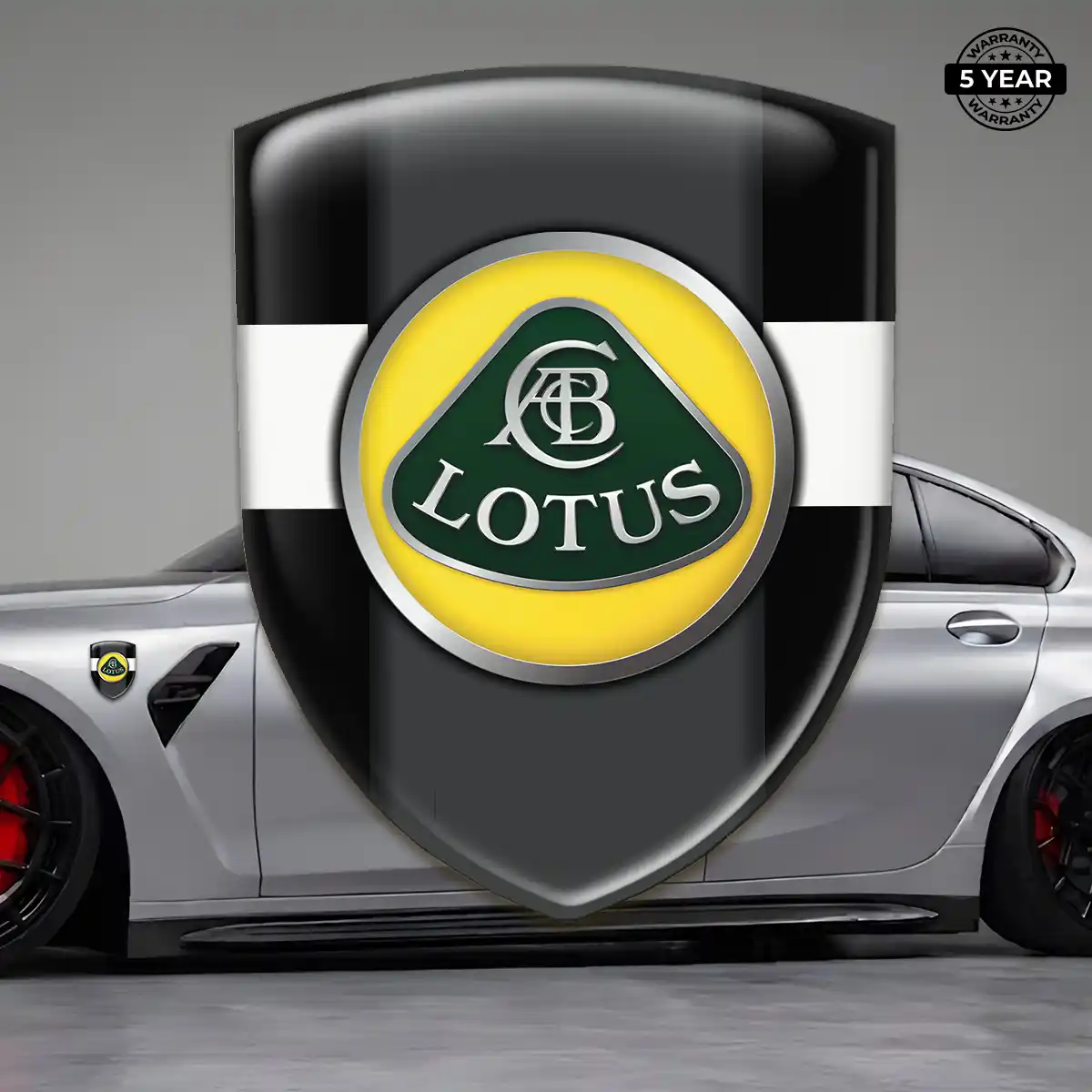 Lotus Emblem Shield Outer Style