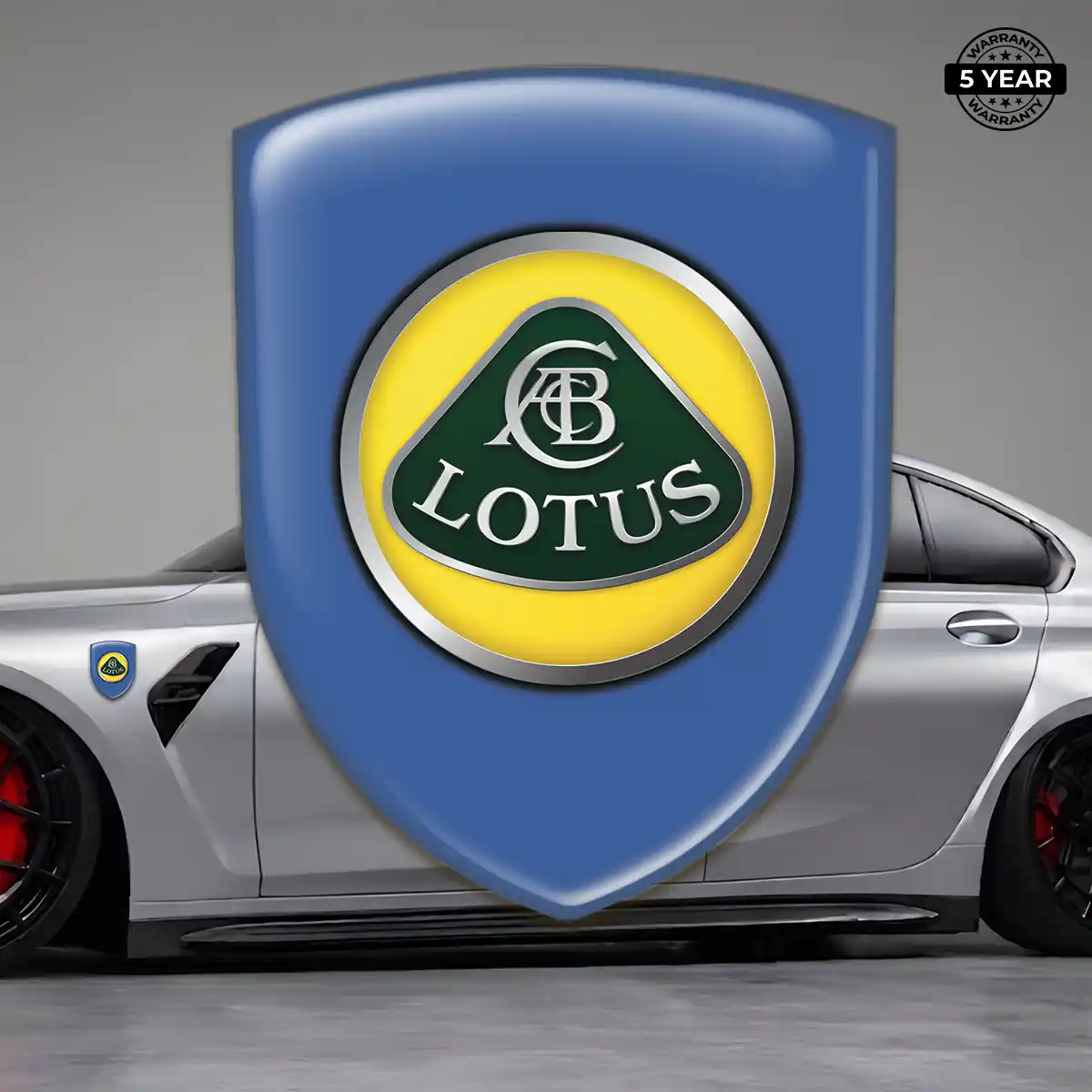Lotus Emblem Shield Prime Quality