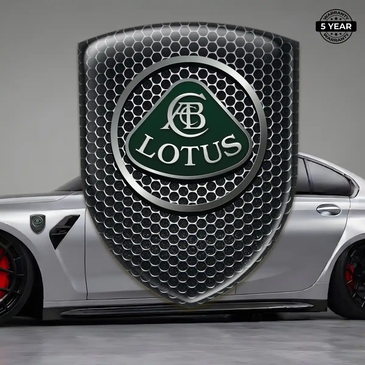 Lotus Emblem Shield Resin Elite