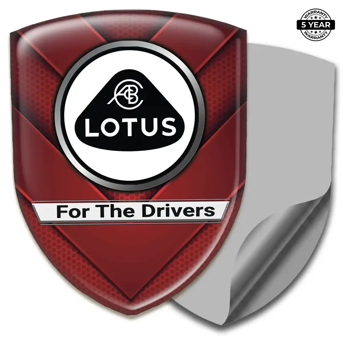 Lotus Emblem Shield Signature Grade
