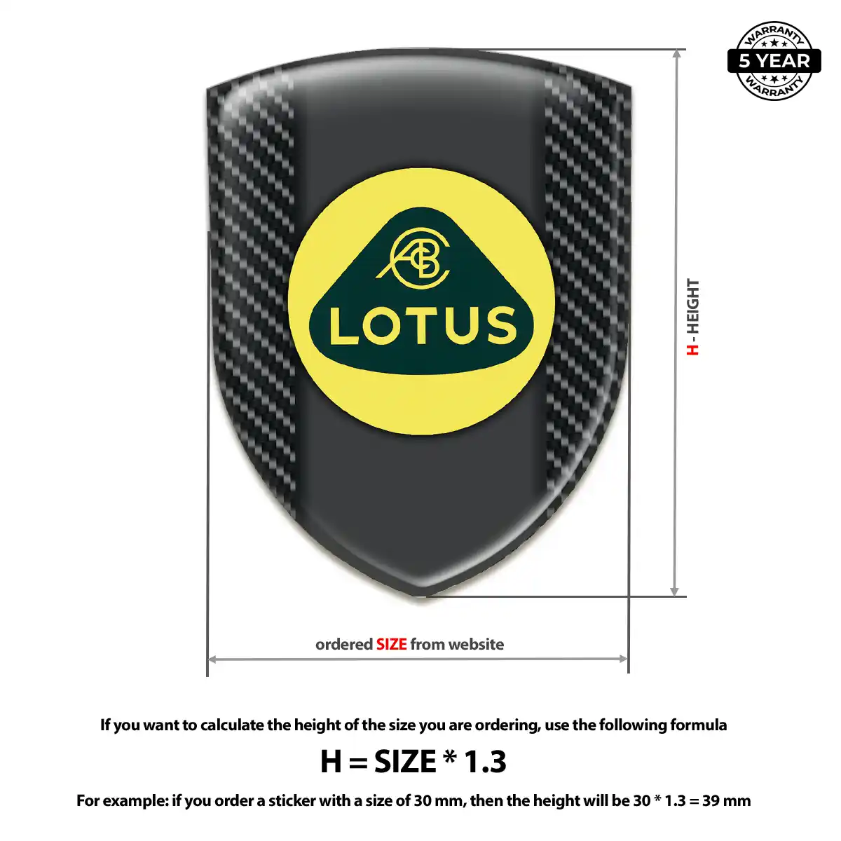 Lotus Emblem Signature Grade
