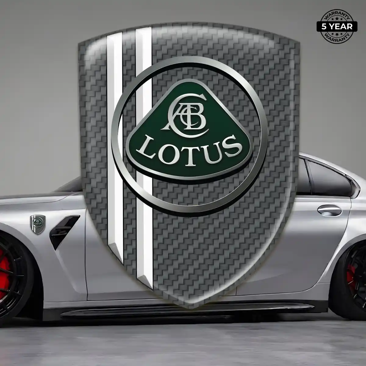Lotus Emblem Silicone Elite Finish