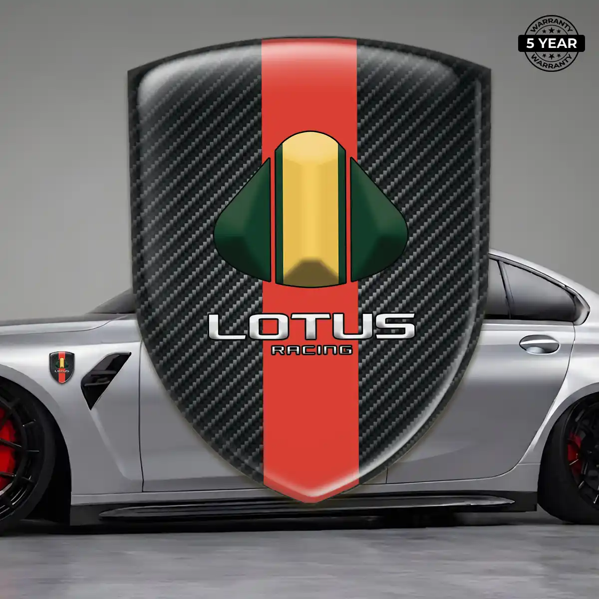Lotus Emblem Silicone Exterior Luxe