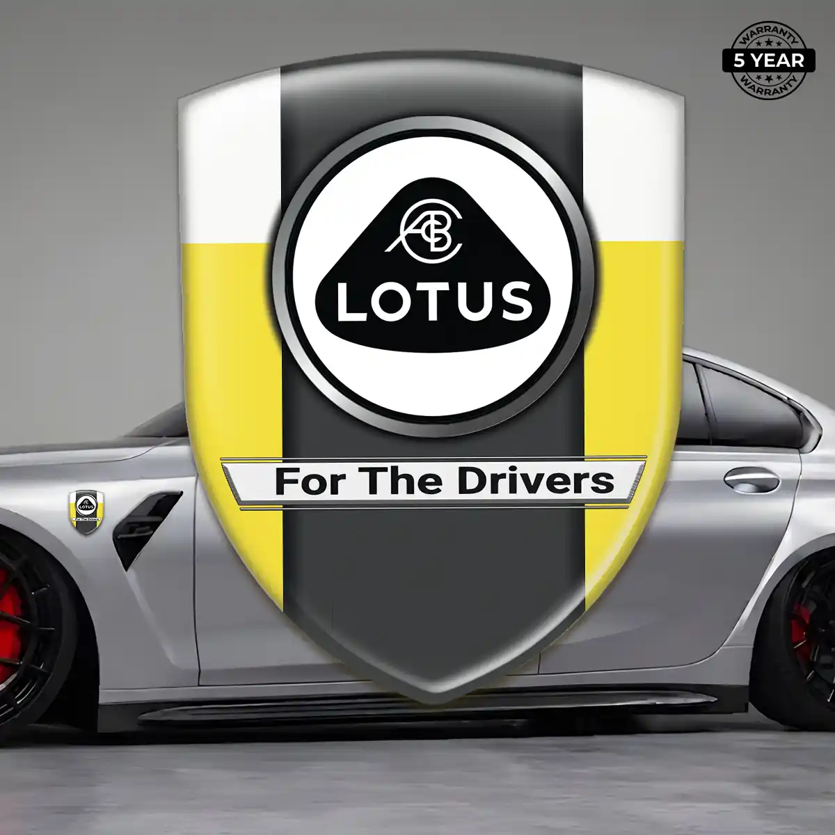 Lotus Emblem Silicone Premium Dome