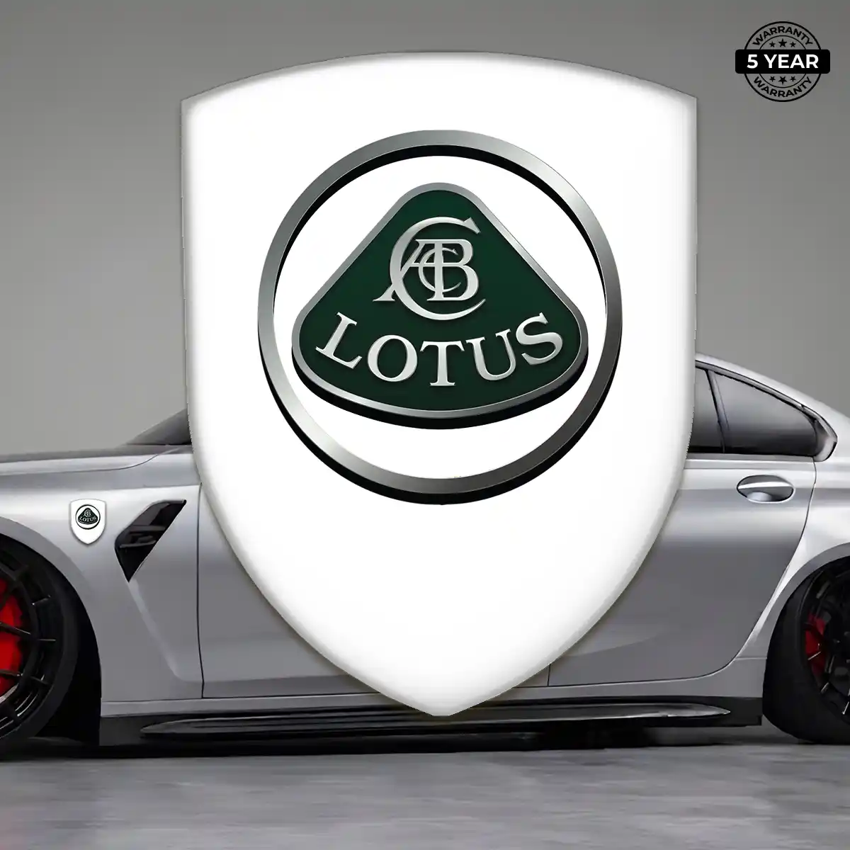 Lotus Emblem Silicone Refined Design