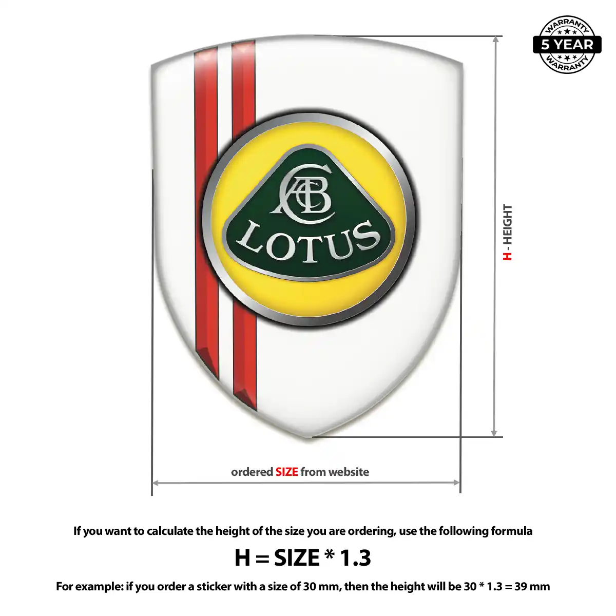 Lotus Emblem Silicone Sleek Style